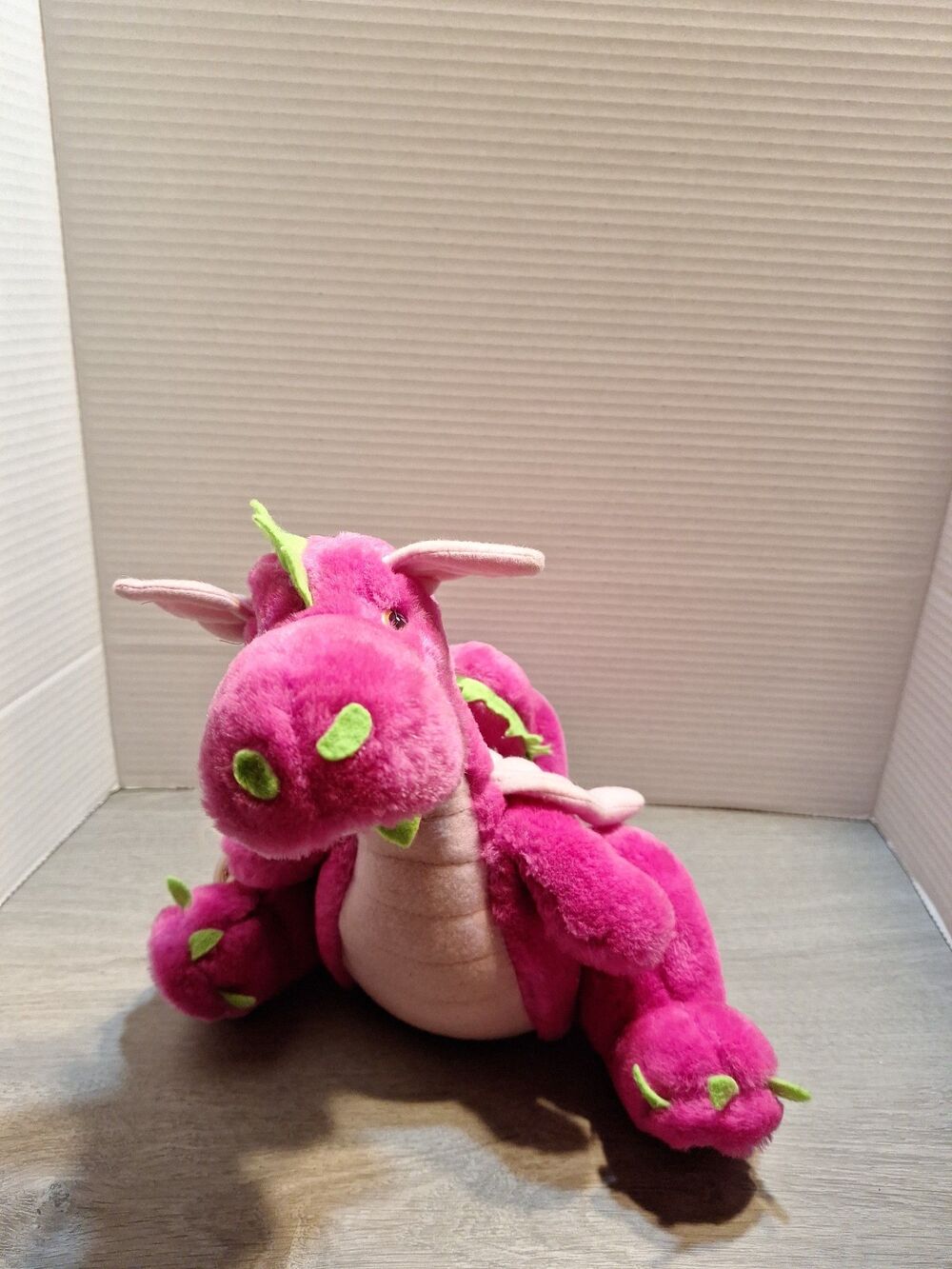Dragoons Pink Green Plush dragon